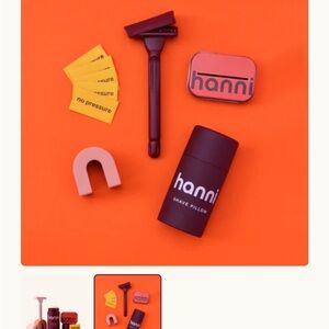 Hanni Burgundy Razor Starter Set